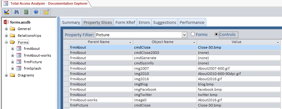 property-slices-controls