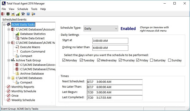 ms access runtime engine